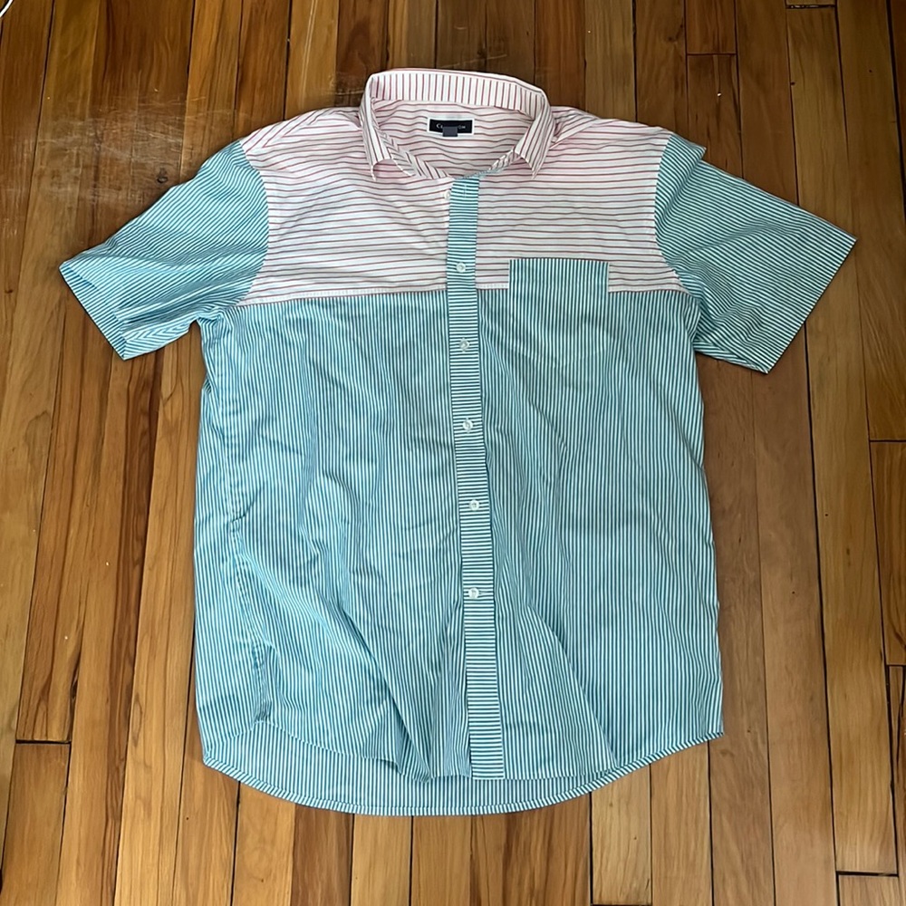 Club Room short sleeve button down